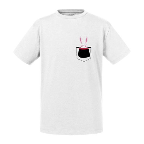 T-Shirt Enfant Poche Surprise Magique Magicien Lapin Dessin