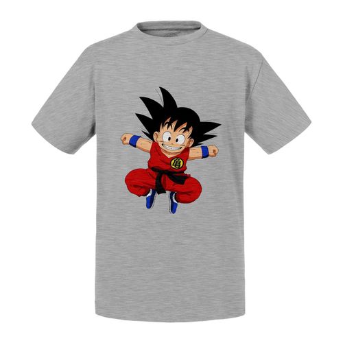 T-Shirt Enfant Dragon Ball Z Son Goku Ninja Rouge Manga Anime Japon