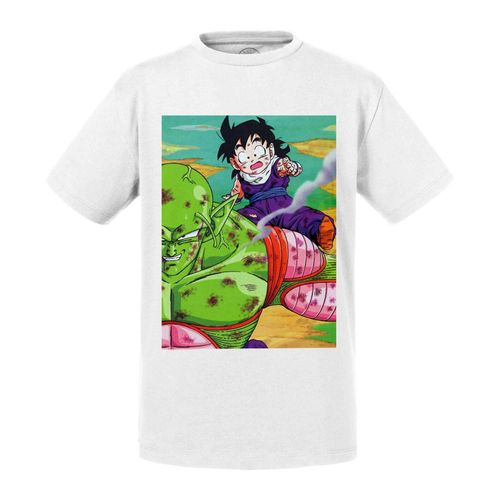 T-Shirt Enfant Santan Petit Coeur Protege Sangohan Dragon Ball Z Dbz Manga