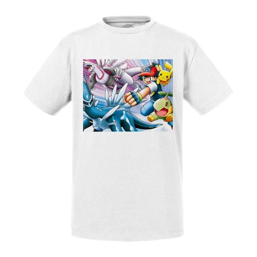 T-Shirt Enfant Pokemon Attaque Manga Anime Jeux Video