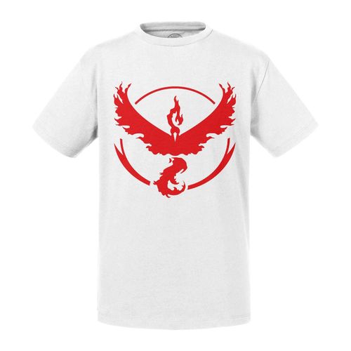 T-Shirt Enfant Pokemon Go Equipe Bravoure Jeux Video Geek