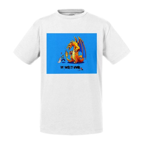 T-Shirt Enfant Pokemon Ur' Doing It Wrong Dracofeu Humour