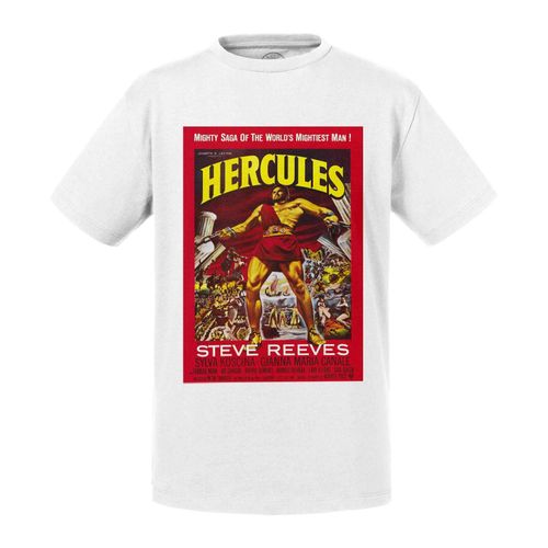 T-Shirt Enfant Hercules Vieille Affiche De Film Rétro Poster Cinéma Vintage