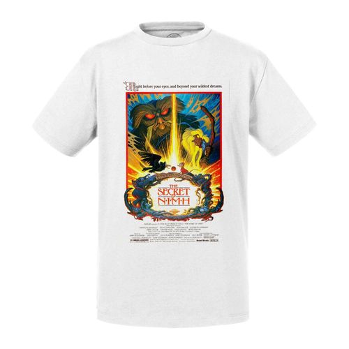 T-Shirt Enfant Le Secret De Nimh Affiche Anglaise De Film Rétro Poster Cinéma Vintage Dessin Animé Enfants