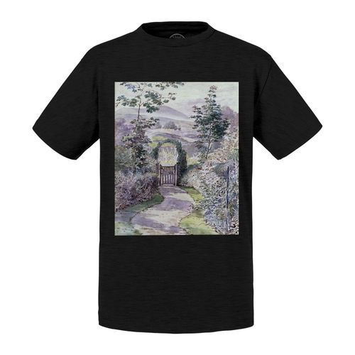 T-Shirt Enfant Jardin Fleuris Aquarelle Peinture Beatrice Potter