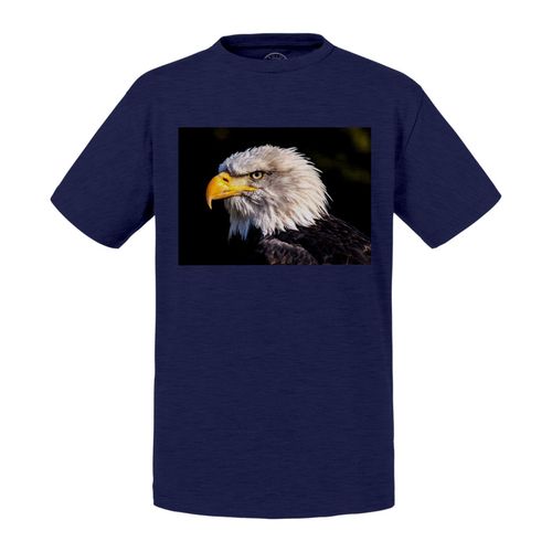 T-Shirt Enfant Tete Aigle Pygargue Embleme Etats Unis Photo Oiseau De Proie