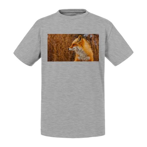T-Shirt Enfant Renard Roux Nature Animaux Sauvages Paysage