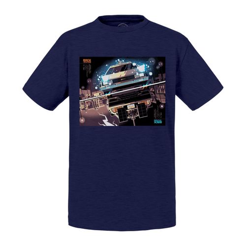 T-Shirt Enfant Delorean Dmc-12 Retour Vers Le Futur Miroir Flaque
