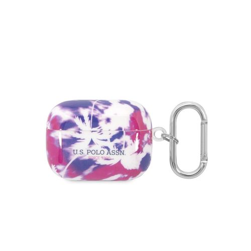 Coque pour Airpods Pro Palm Anti-choc en Silicone U.S PoloMulticolore