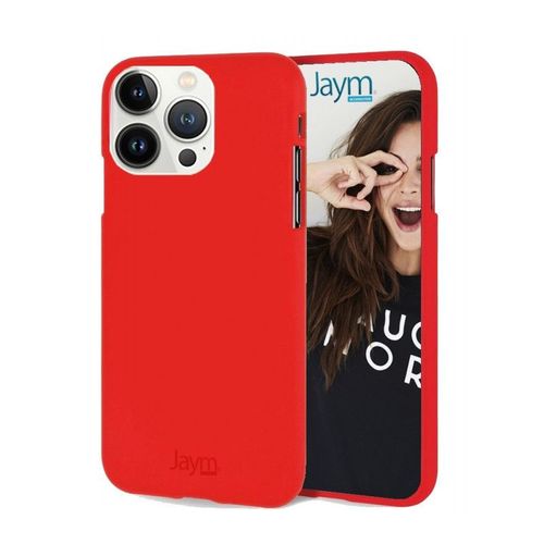 Coque Pour Apple Iphone 14 Pro Premium Soft Feeling Jaym Rouge