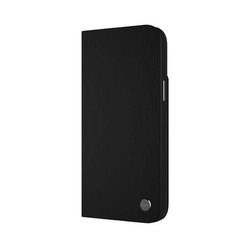 Étui Folio Pour Iphone 14 Plus Overture Magsafe Avec Porte-Cartes En Cuir Moshi Noir