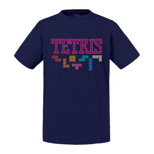 T-Shirt Enfant Tetris Jeux Vidéo Retro Gaming Vintage