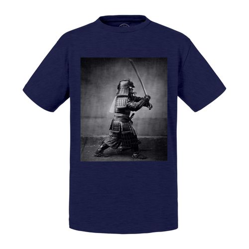 T-Shirt Enfant Samourai Photo Ancienne Japon Epee Vintage Sabre