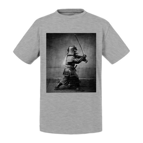 T-Shirt Enfant Samourai Photo Ancienne Japon Epee Vintage Sabre