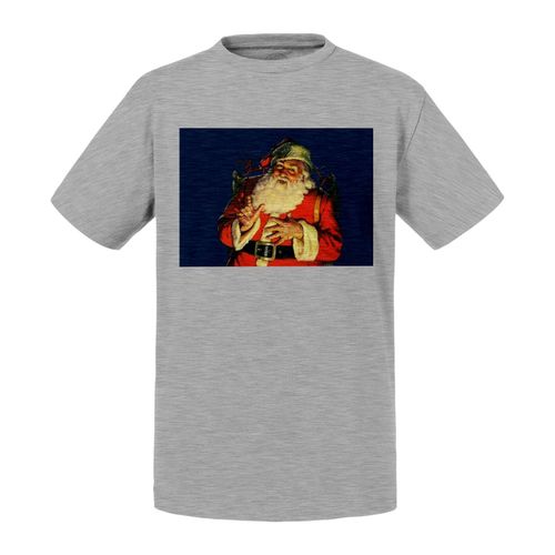 T-Shirt Enfant Pere Noel Apporte Les Cadeaux Vintage Retro Santa Claus