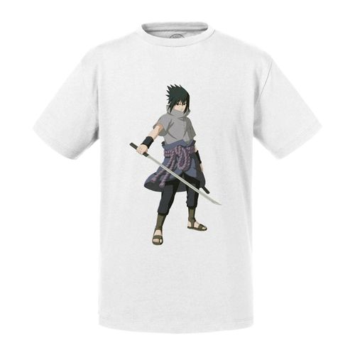 T-Shirt Enfant Sasuke Uchiha Katana Manga Naruto Ninja