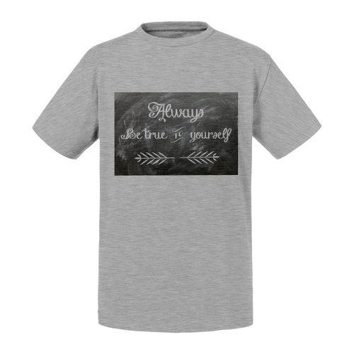 T-Shirt Enfant Always Be True To Yourself Citation Inspirante Motivation