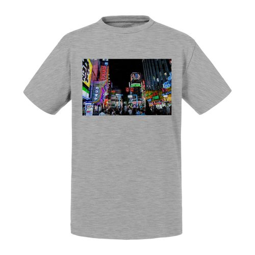 T-Shirt Enfant Tokyo Shinjuku Ville Lumiere Jeux Video Manga