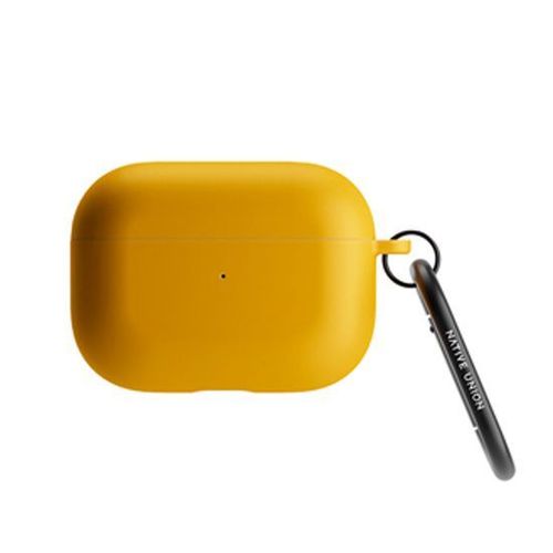 Coque pour Airpods Pro 2 Roam en Silicone avec Accrochage Métallique NATIVE UNIONJaune
