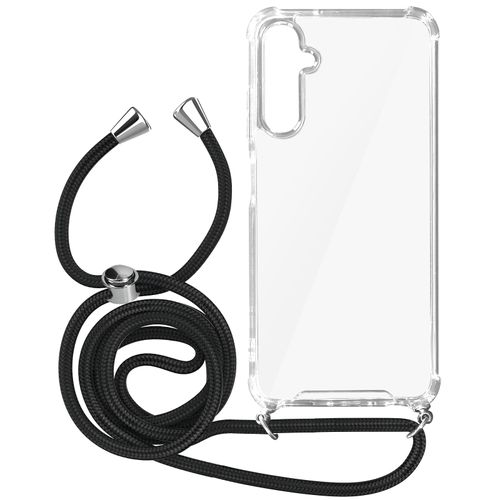Coque Pour Samsung Galaxy A05s Silicone Coins Bumper Cordon 70cm Transparent