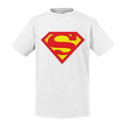 T-Shirt Enfant Superman Logo Comics Anime Super Hero Bande Dessinee