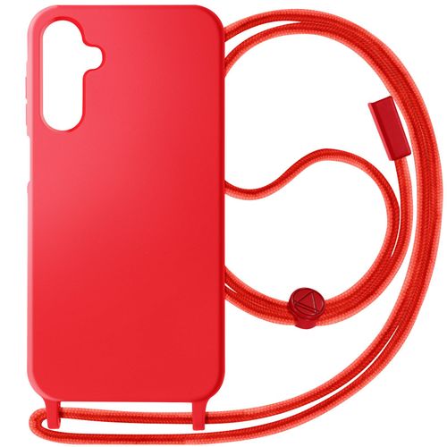 Coque Cordon Semi-Rigide Pour Samsung Galaxy A15 Rouge