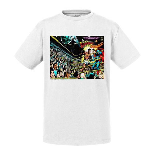 T-Shirt Enfant Superman Contre Mohamed Ali Comics Super Heros
