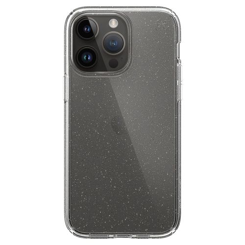 Coque Paillette Pour Iphone 14 Pro Presidio Perfect-Clear Glitter Speck Transparent