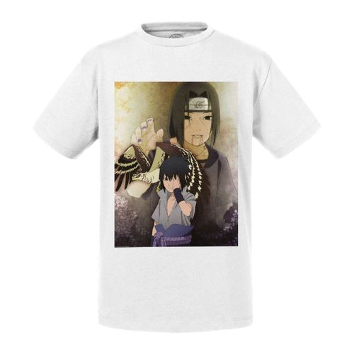 T-Shirt Enfant Naruto Sasuke Itachi Uchihua Manga Japon Anime