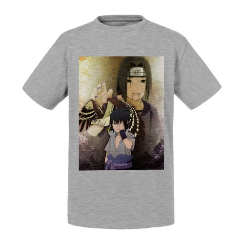 T-Shirt Enfant Naruto Sasuke Itachi Uchihua Manga Japon Anime