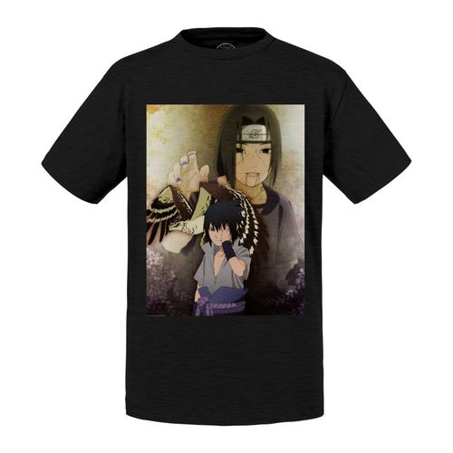 T-Shirt Enfant Naruto Sasuke Itachi Uchihua Manga Japon Anime