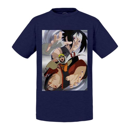 T-Shirt Enfant Clan Uchiha Sasuke Itachi Sharingan Manga Naruto