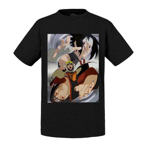 T-Shirt Enfant Clan Uchiha Sasuke Itachi Sharingan Manga Naruto