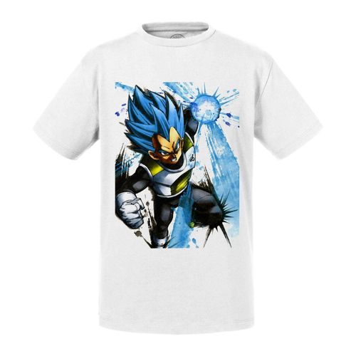 T-Shirt Enfant Vegeta Super Saiyan God La Resurection De Freezer Dragon Ball Super Dbz