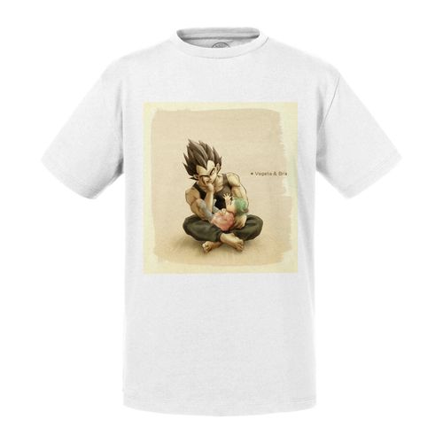 T-Shirt Enfant Vegeta Babysitter Bra Dragon Ball Manga Anime