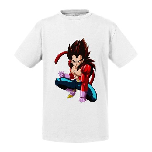 T-Shirt Enfant Dragon Ball Gt Anime Manga Japan Vegeta God