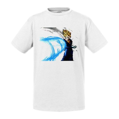 T-Shirt Enfant Dragon Ball Vegeto Goku Vegeta Fusion Dbz Manga
