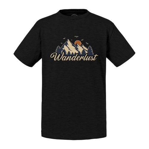 T-Shirt Enfant Wanderlust Voyage Nature Montagne Foret