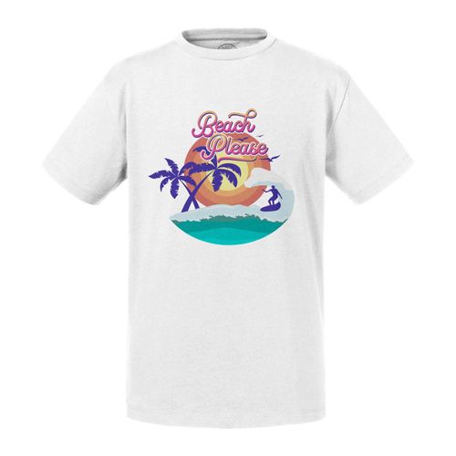 T-Shirt Enfant Beach Please Surf Plage Cocotiers Vacances