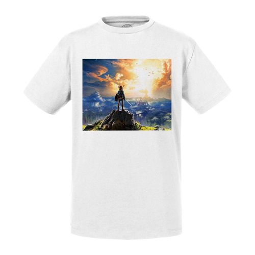 T-Shirt Enfant Zelda Breath Of The Wild Nintendo Jeux Video