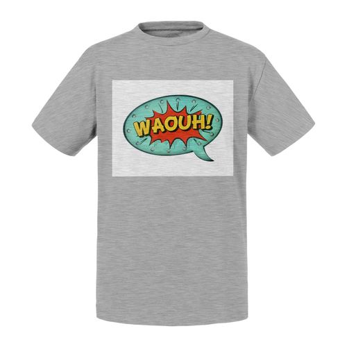 T-Shirt Enfant Bulles Bandes Dessinees Waouh Comics Super Hero