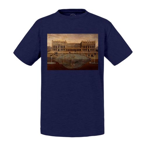 T-Shirt Enfant Chateau De Versaille Peinture Ancienne Renaissance Paris