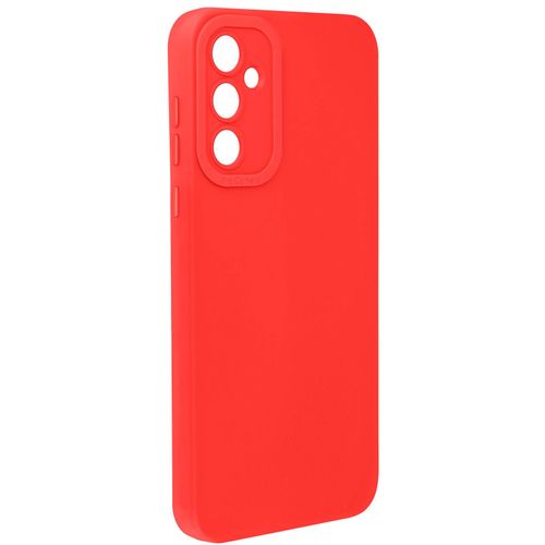 Coque Pour Samsung Galaxy S23 Fe Silicone Mat Protection Caméra Rouge