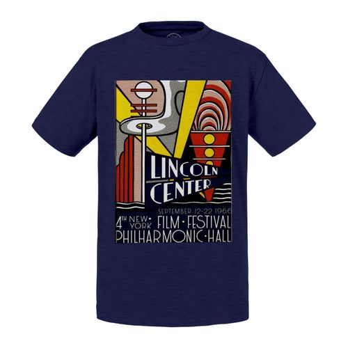 T-Shirt Enfant Lincoln Center New York Affiche Poster Vintage Musique 1966 Art Abstrait