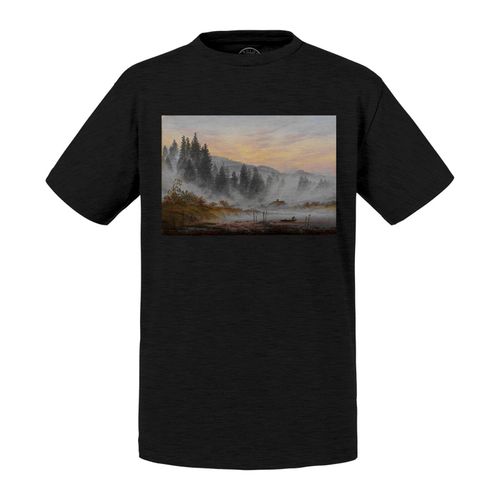 T-Shirt Enfant Le Matin Friedrich Peinture Romantisme Paysage Nature