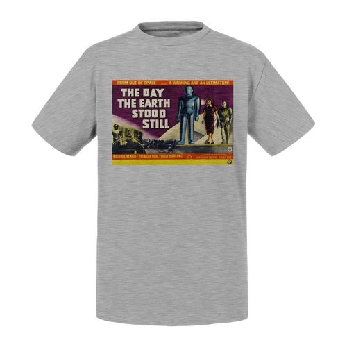 T-Shirt Enfant The Day The Earth Stood Still Vieille Affiche De Film Rétro Poster Cinéma Vintage