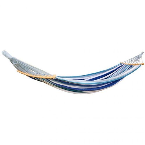 Garden Hammock 2 People Luxe Xxl 250x150 Cm Blue 1021201