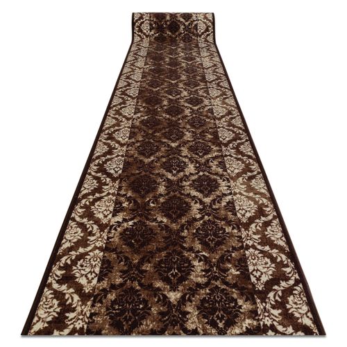 80x230 Cm Tapis De Couloir Antidérapant Romance 80 Cm Marron