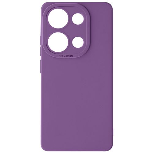 Coque Pour Xiaomi Redmi Note 13 Pro 4g Silicone Mat Protection Caméra Violet Foncé