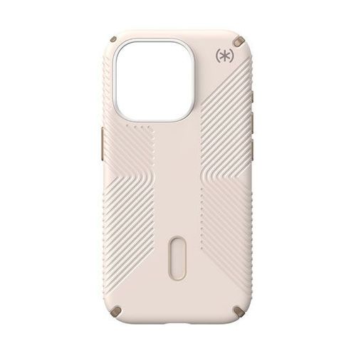 Coque Presidio2 Grip Click-Lock Pour Iphone 15 Pro Speck Beige